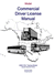 Cover of the Kentucky CDL Manual with illustrations of commercial vehicles.